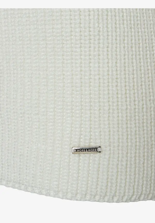 More & More Rippstrick-Pullover, ecru, Herbst-Kollektion Günstig kaufen
