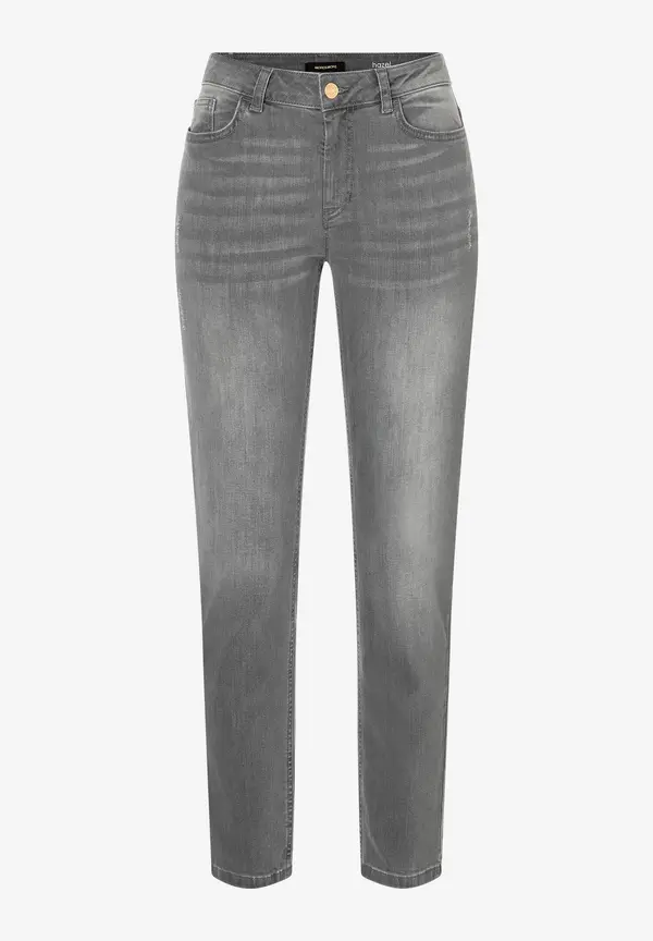 More & More schmale Jeans, HAZEL, grey denim, Herbst-Kollektion Flash Sale