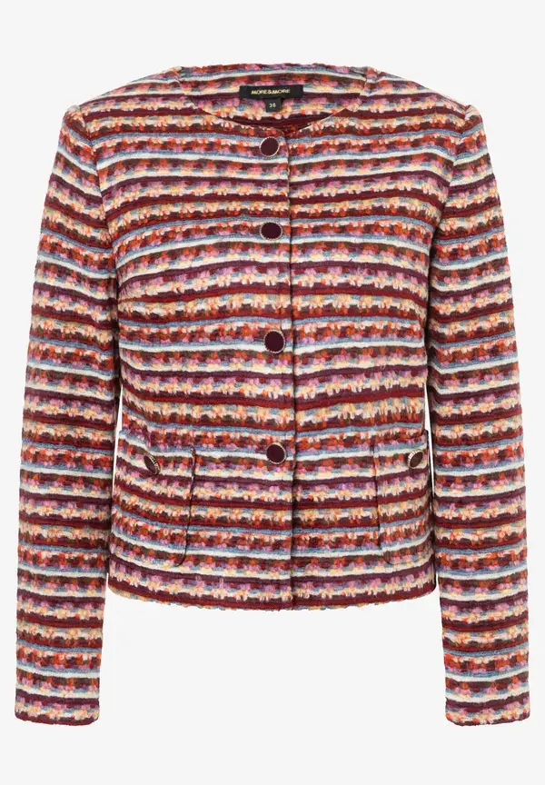 More & More Bouclé-Jacke, Herbst-Kollektion Große Rabatte