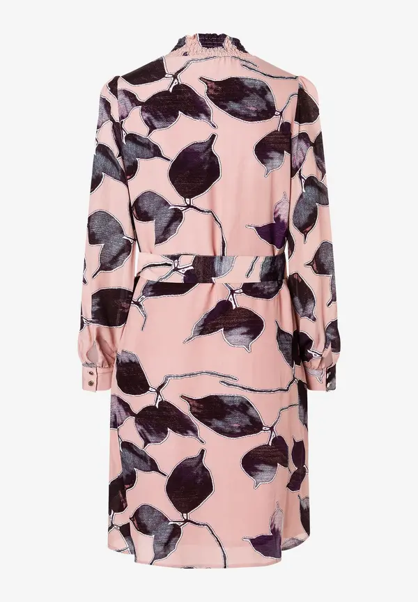 More & More Viskosekleid, Blätterprint, Herbst-Kollektion Sonderangebote