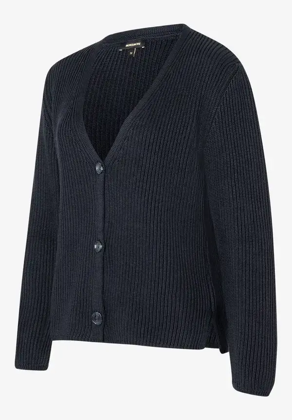 More & More Cardigan, Rippe, marine Wochenangebot