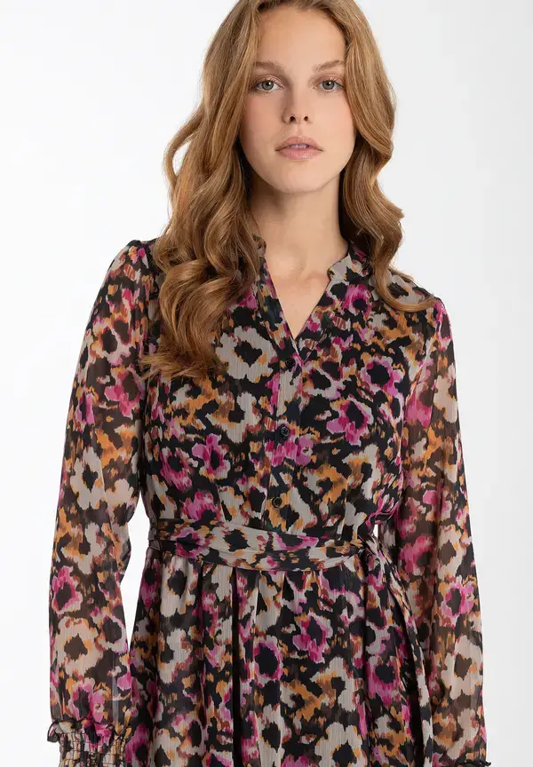 More & More Midikleid, Flowerprint, Herbst-Kollektion Letzte 2 Tage