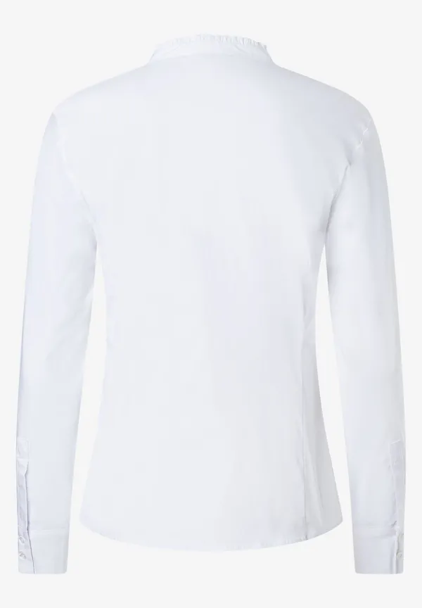 More & More Baumwoll/Stretch Bluse, weiß, Herbst-Kollektion Zeitbegrenzte Promotion