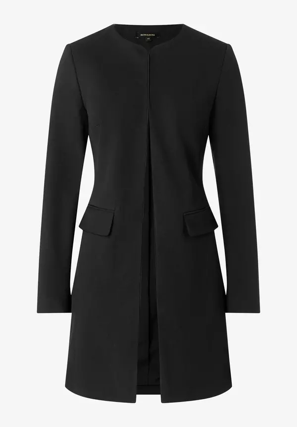 More & More langer Blazer, schwarz Sonderangebot der Fabrik