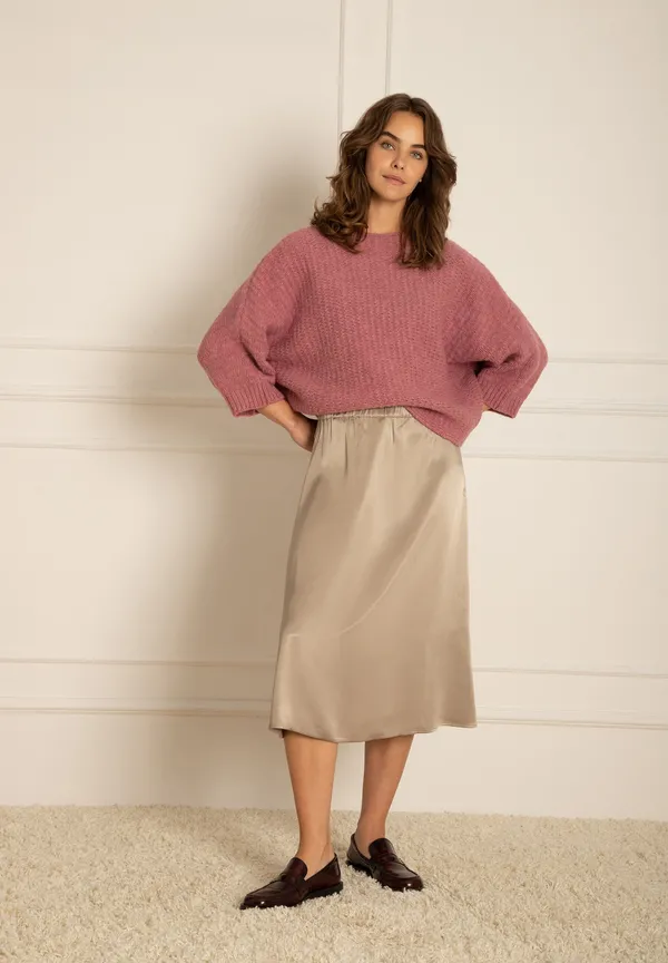More & More Pullover, wild rose, Herbst-Kollektion 50% Rabatt mit kostenlosem Versand