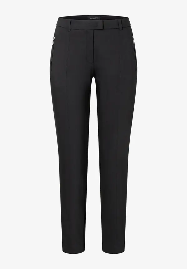 More & More gepflegte Stretchhose, schwarz Clearance-Verkauf