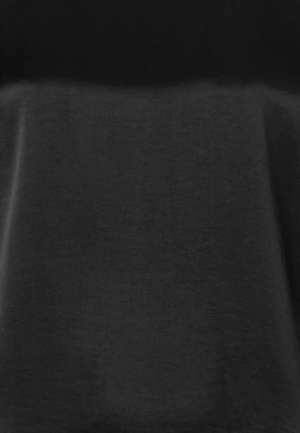 More & More Shirt mit Satinfront, schwarz Schlussverkauf