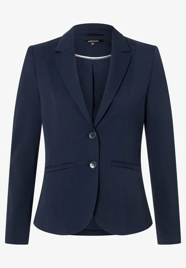 More & More Businessblazer, marine Fabrikverkauf