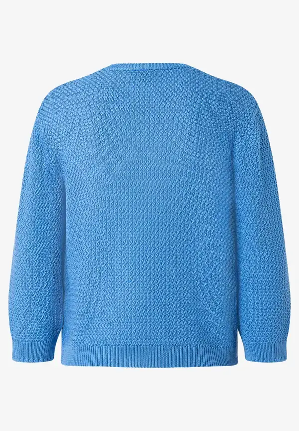More & More offener Cardigan, blau, Frühjahrs-Kollektion Fabrikpreis