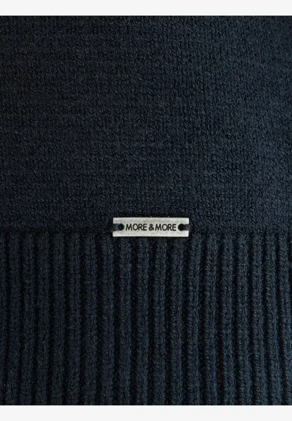 More & More V-Neck Pullover, marine, Frühjahres-Kollektion Sonderangebot