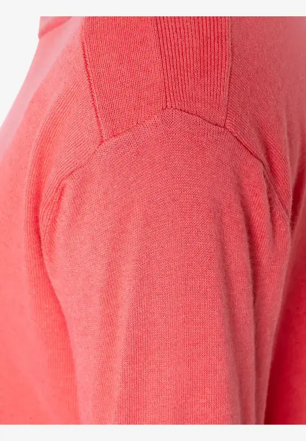 More & More Feinstrick-Pullover mit Kaschmir, milky red, Frühjahrs-Kollektion Vatertagsangebot