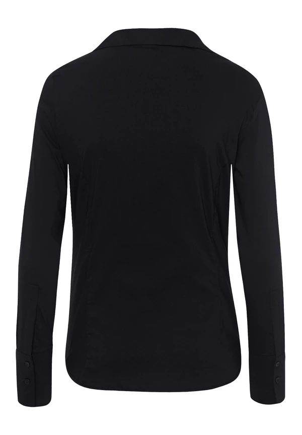 More & More Businessbluse, schwarz Neueste Mode
