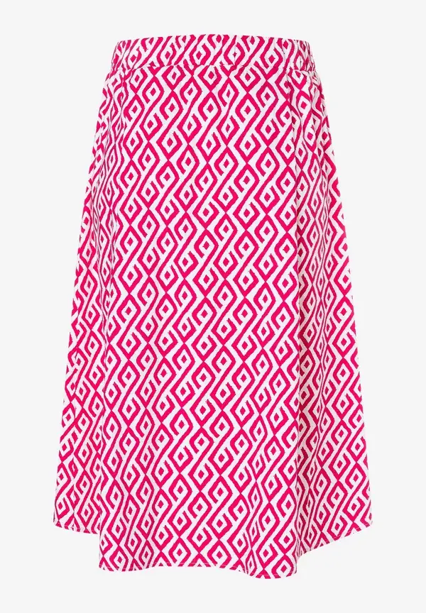 More & More Baumwollrock, graphischer Print, Sommer-Kollektion Online Outlet
