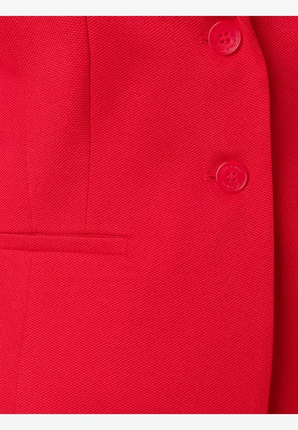 More & More Blazer mit feiner Struktur, rot, Frühjahrs-Kollektion Räumungsverkauf