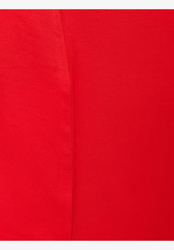 More & More Shirt mit Satinfront, rot, Frühjahrs-Kollektion Kauf eins, bekomm eins gratis