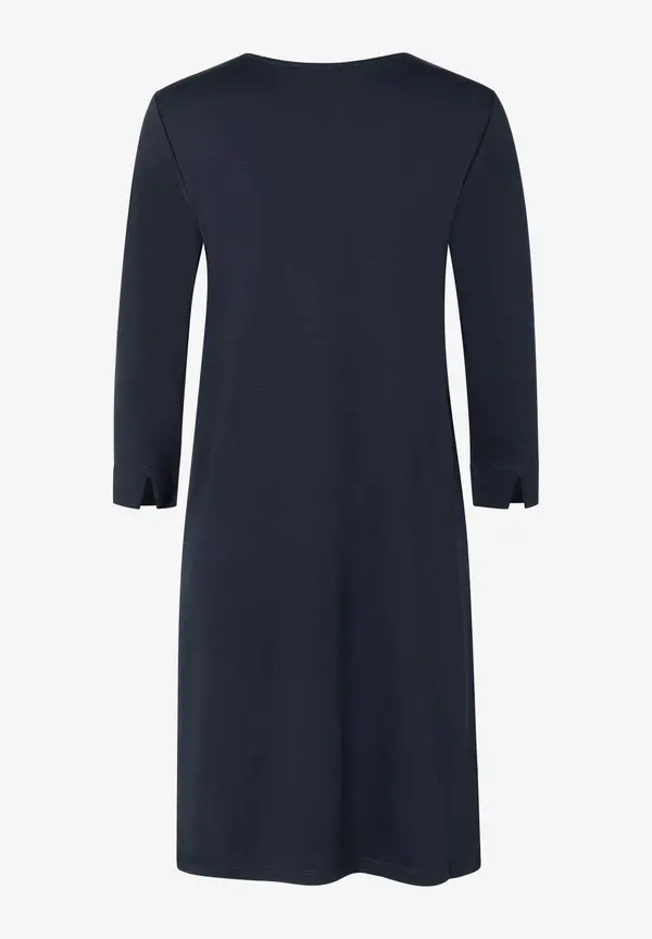 More & More Jerseykleid mit V-Auschnitt, marine, Frühjahrs-Kollektion Sonderangebote