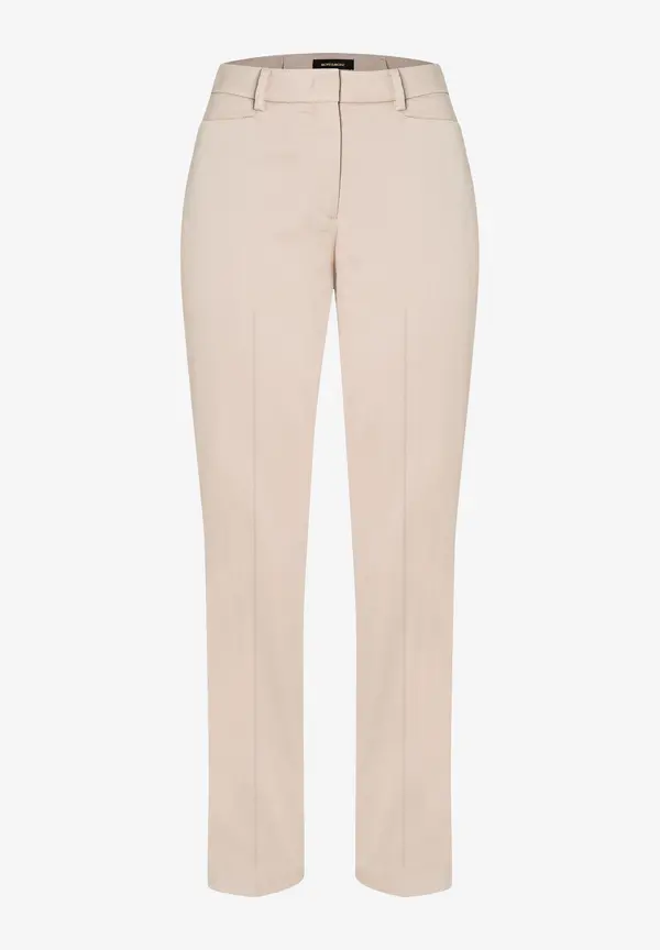 More & More Anzughose mit feiner Struktur, beige, Frühjahrs-Kollektion Tiefpreis