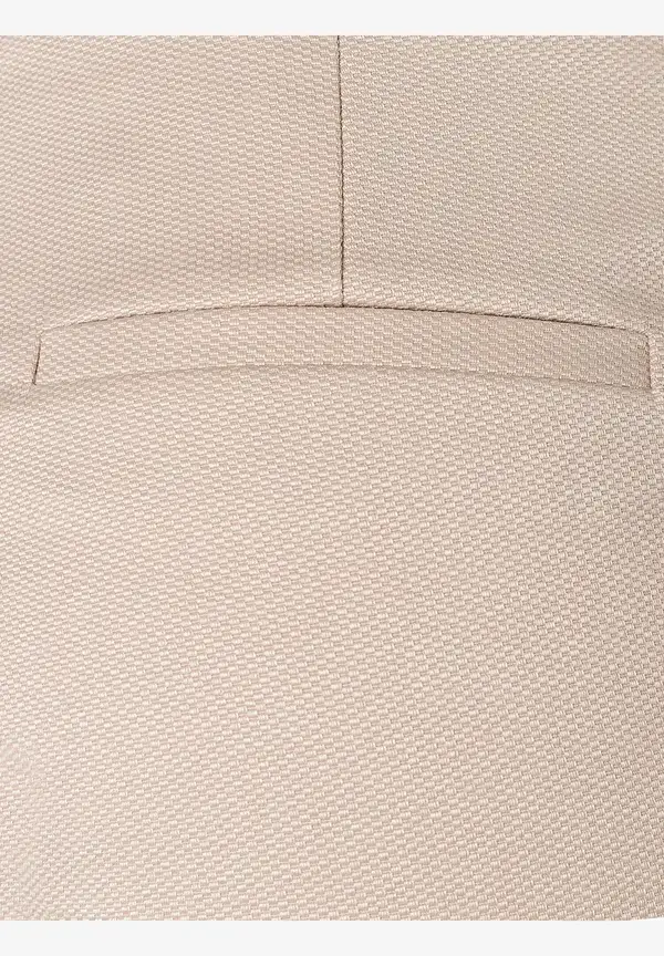 More & More Anzughose mit feiner Struktur, beige, Frühjahrs-Kollektion Tiefpreis
