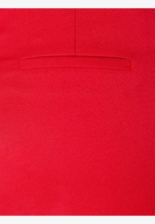 More & More Anzughose mit feiner Struktur, rot, Frühjahrs-Kollektion Kostenlose Rückgabe