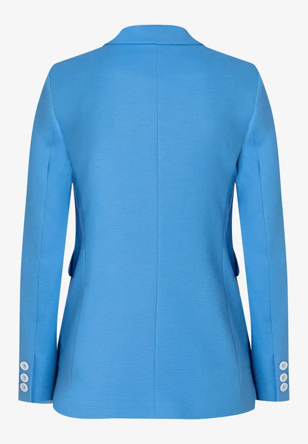 More & More strukturierter Blazer, blue breeze, Frühjahrs-Kollektion Bis zu 60% Rabatt