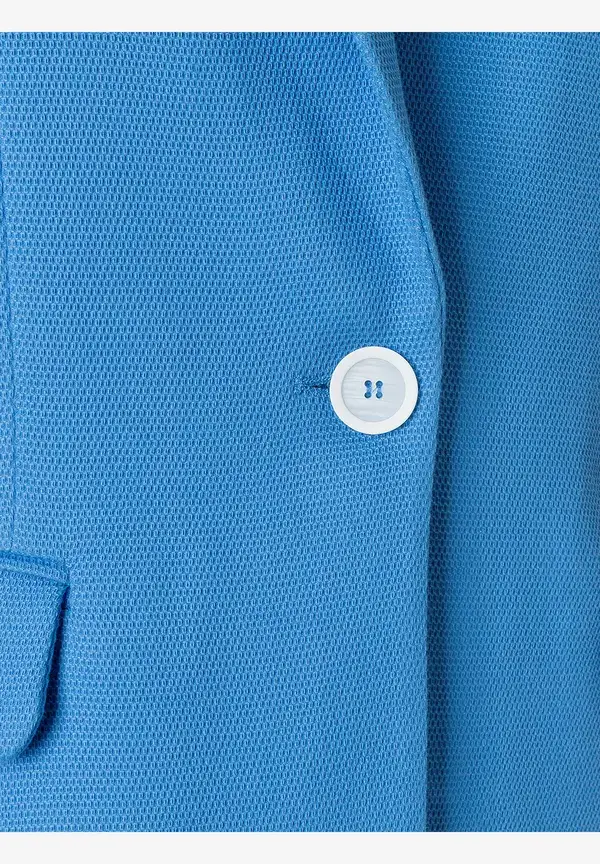 More & More strukturierter Blazer, blue breeze, Frühjahrs-Kollektion Bis zu 60% Rabatt