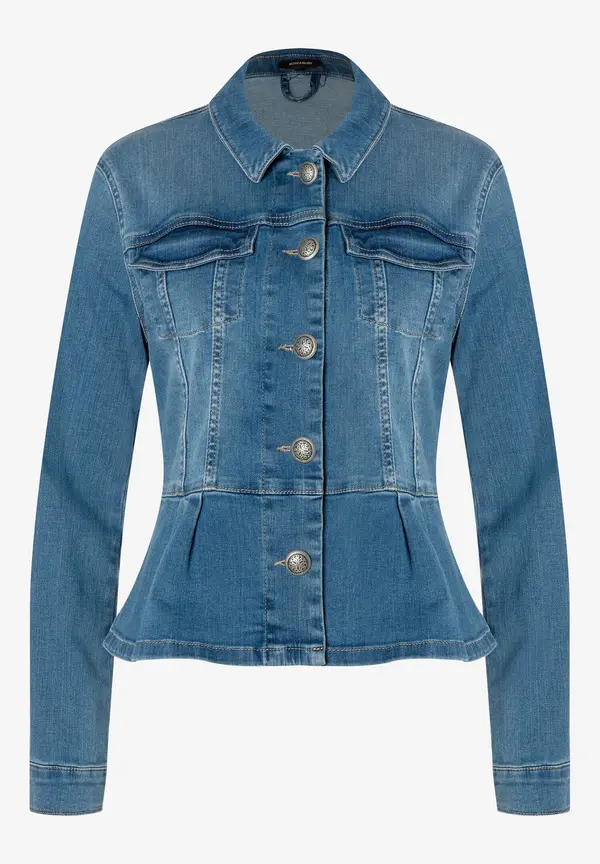 More & More Jeansjacke mit Schößchen, Frühjahrs-Kollektion Bis zu 65% Rabatt