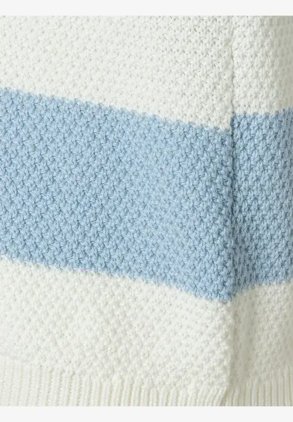 More & More Pullover, hellblau/ecru, Frühjahrs-Kollektion Riesige Rabatte