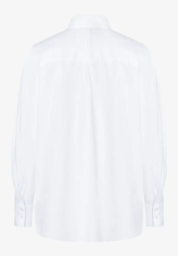 More & More weite Bluse, weiß, Frühjahrs-Kollektion Clearance-Verkauf