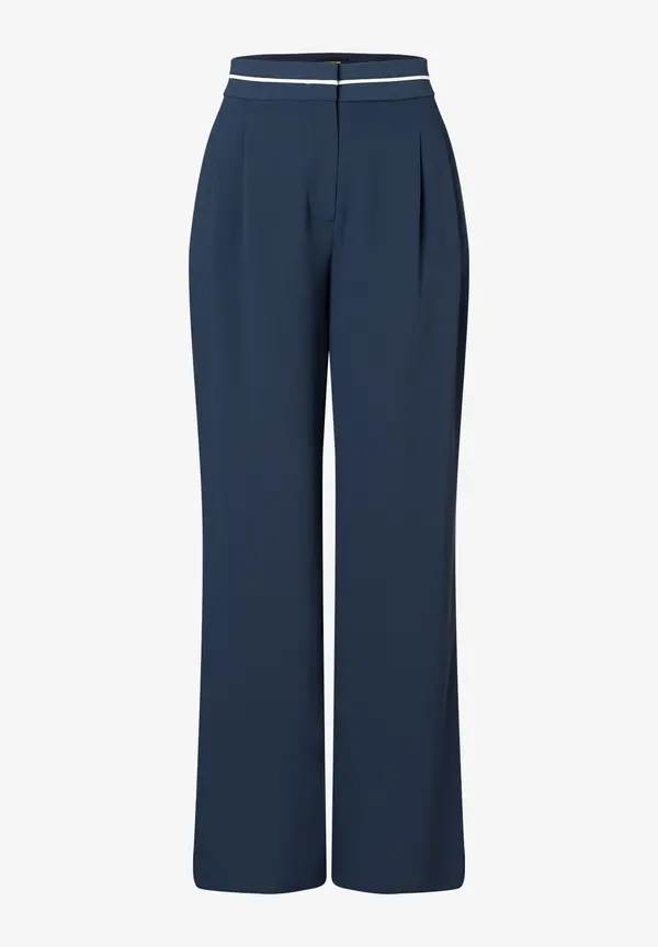 More & More weite Hose, estate blue, Frühjahrs-Kollektion 2025