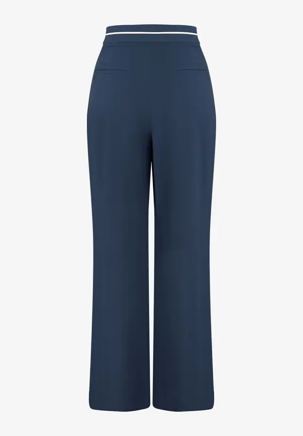 More & More weite Hose, estate blue, Frühjahrs-Kollektion 2025