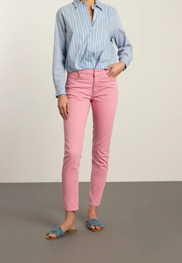 More & More Coloured Five-Pocket, creamy pink, Frühjahrs-Kollektion Angebote