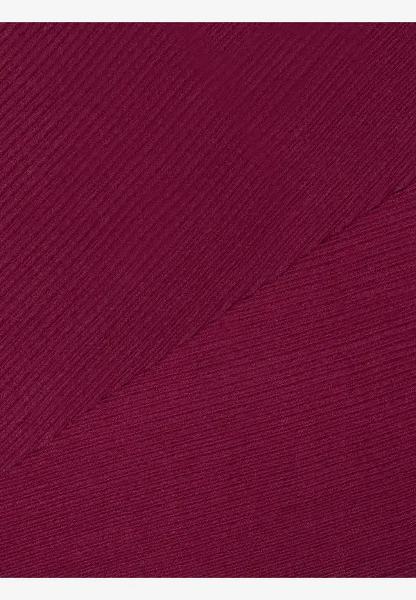 More & More Plissée-Schal, bordeaux, Herbst-Kollektion Meist gekauft