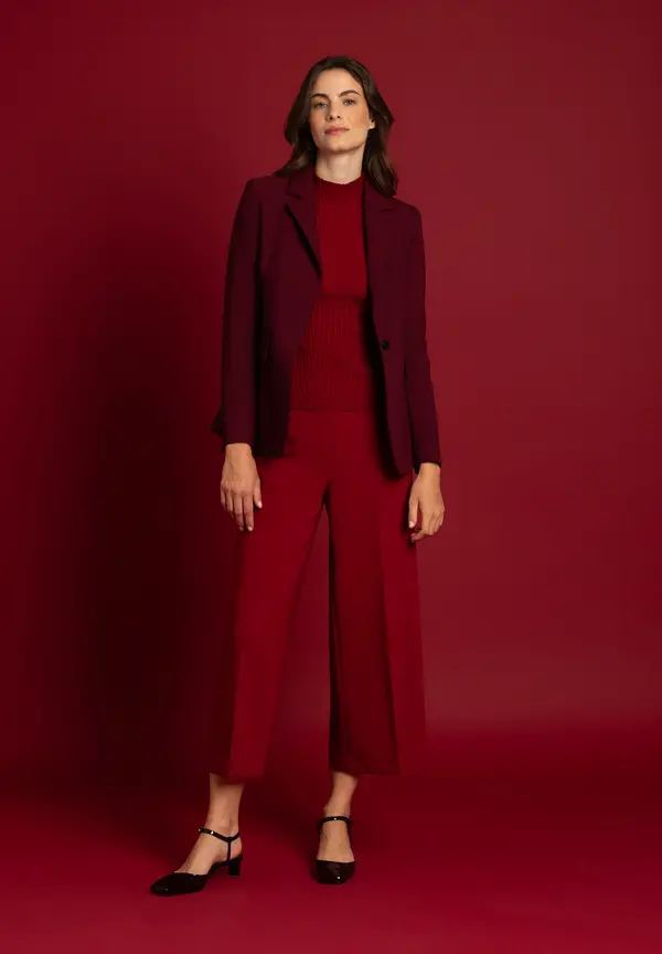 More & More Blazer, bordeaux, Herbst-Kollektion Kostenloser Versand