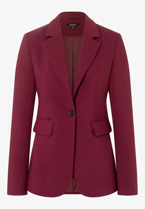 More & More Blazer, bordeaux, Herbst-Kollektion Kostenloser Versand