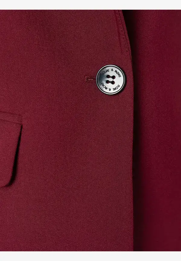 More & More Blazer, bordeaux, Herbst-Kollektion Kostenloser Versand