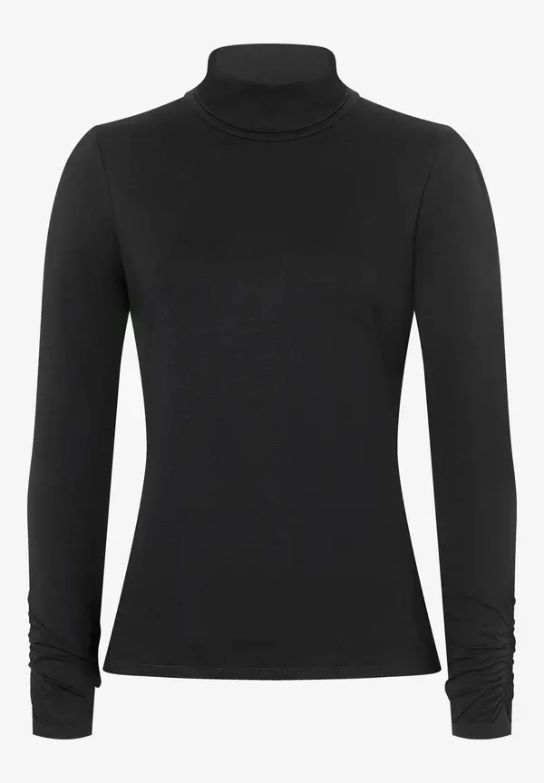 More & More Rollkragenshirt, schwarz, Herbst-Kollektion Versandkostenfrei