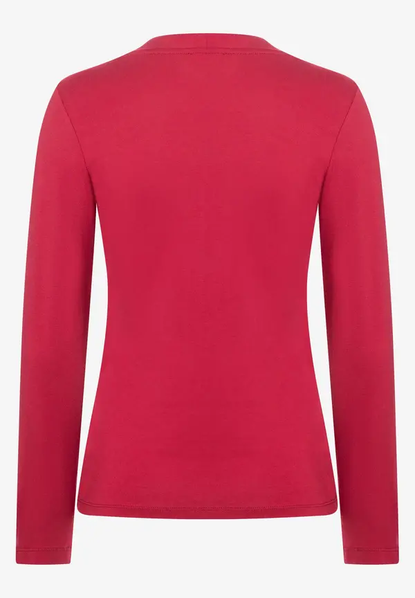 More & More Langarmshirt, rot, Herbst-Kollektion Flash Sale