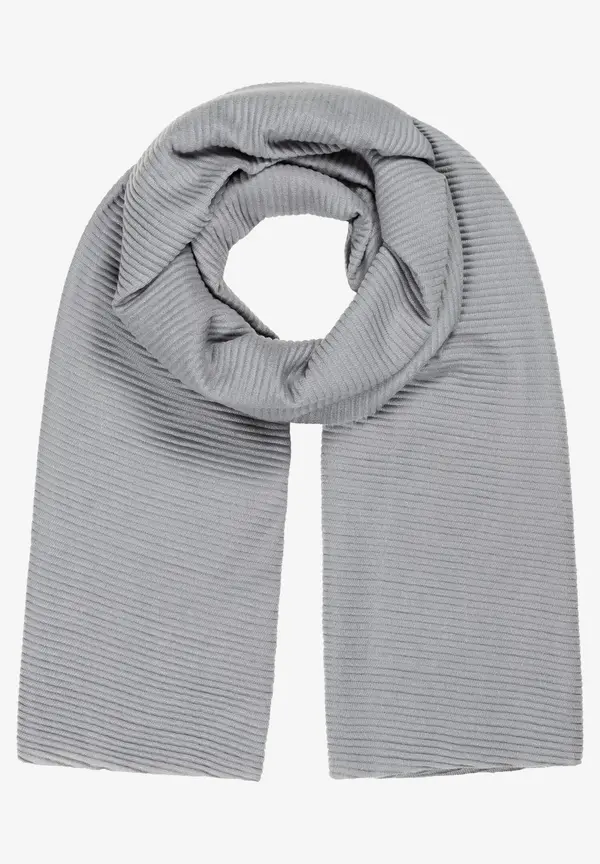 More & More Plissée-Schal, grau, Herbst-Kollektion Preisnachlass