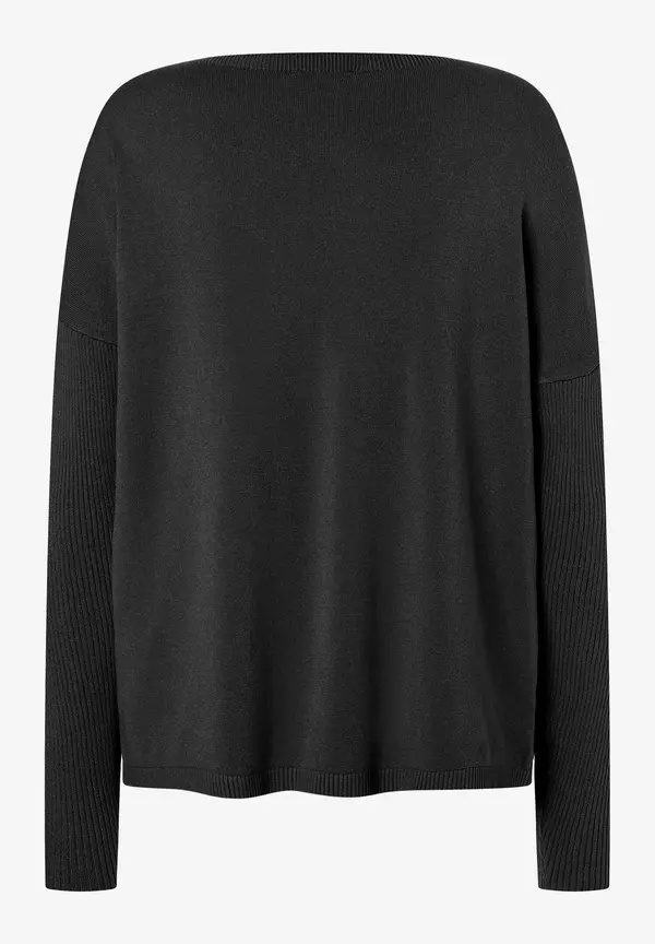 More & More Feinstrick Pullover, schwarz, Herbst-Kollektion Räumungsverkauf
