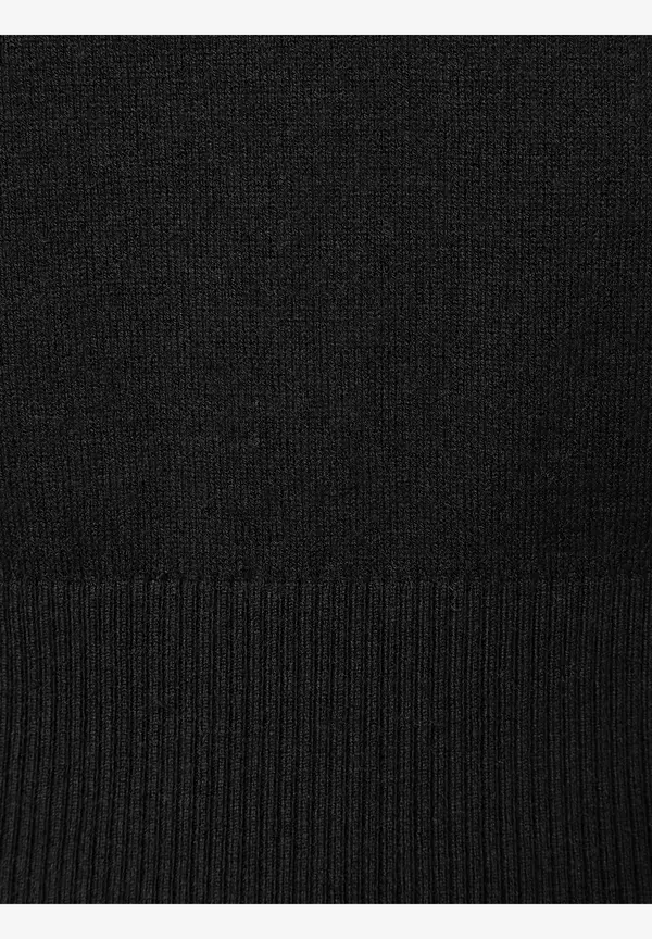 More & More Feinstrickpullover, schwarz, Herbst-Kollektion Sonderangebote