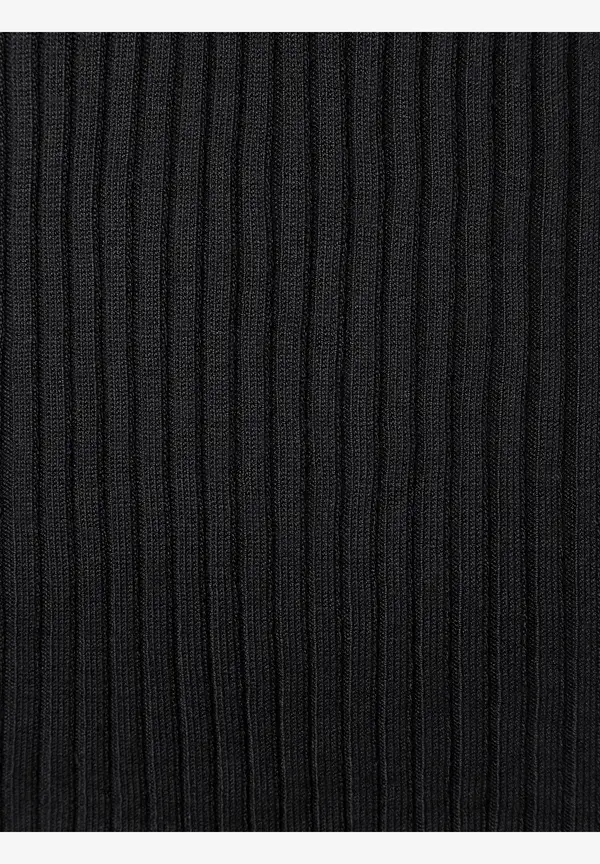 More & More Rippstrick-Pullover, schwarz, Herbst-Kollektion Super Sparpreis
