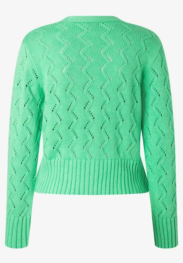 More & More Ajour Cardigan, march green, Frühjahrs-Kollektion Neueste Stile