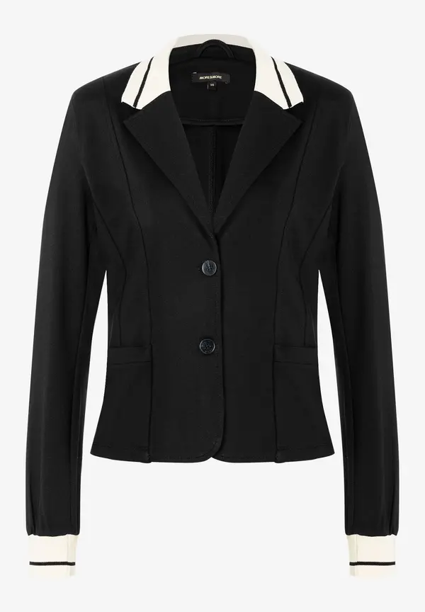 More & More Jerseyblazer, schwarz, Frühjahrs-Kollektion Letzte 2 Tage