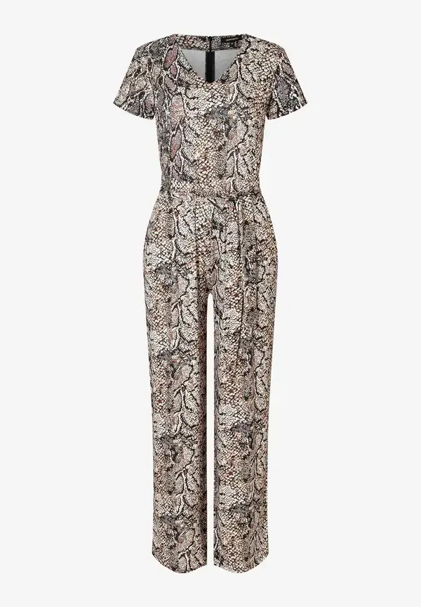 More & More Jersey Jumpsuit, Snakeprint, Herbst-Kollektion Letzter Tag