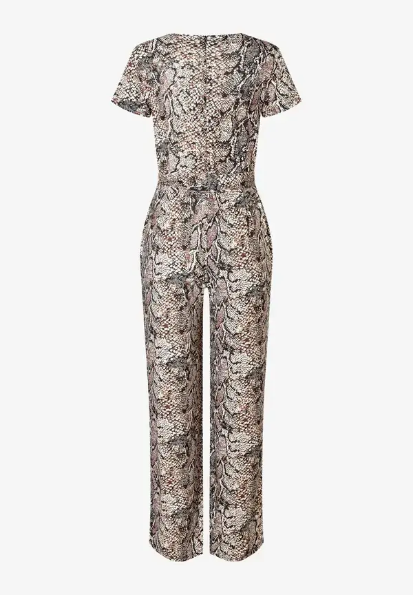 More & More Jersey Jumpsuit, Snakeprint, Herbst-Kollektion Letzter Tag