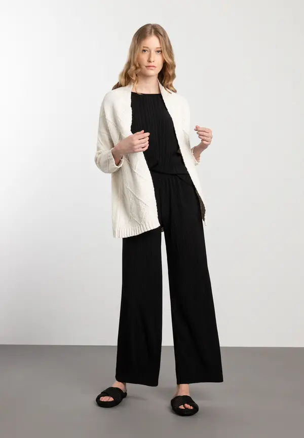 More & More Struktur-Cardigan, eggshell, Frühjahrs-Kollektion Bis zu 60% Rabatt