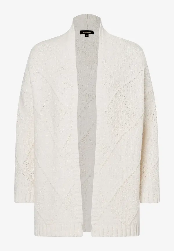 More & More Struktur-Cardigan, eggshell, Frühjahrs-Kollektion Bis zu 60% Rabatt