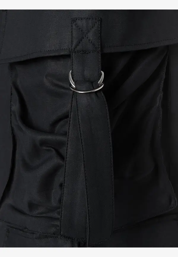 More & More fließende Cargohose, schwarz, Frühjahrs-Kollektion Bis zu 65% Rabatt