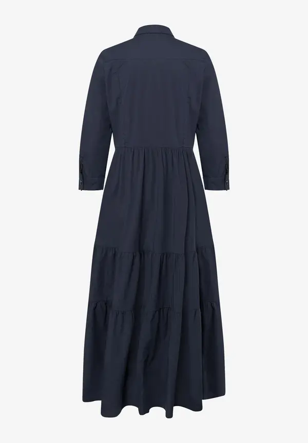 More & More langes Hemdblusenkleid, marine, Frühjahrs-Kollektion 50% Rabatt mit kostenlosem Versand