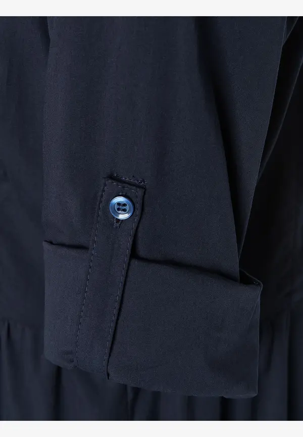 More & More langes Hemdblusenkleid, marine, Frühjahrs-Kollektion 50% Rabatt mit kostenlosem Versand